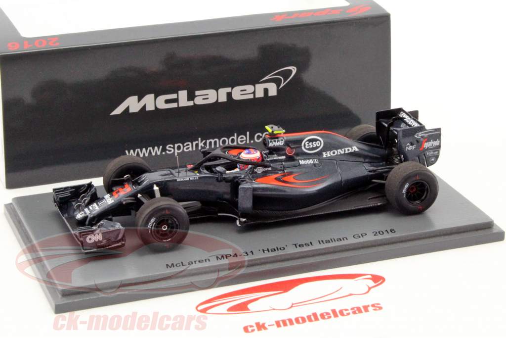 スパーク 1/43 McLaren MP4-31 S.バンドーン サイン入り スパーク 1/43 McLaren MP4-31 S.バンドーン サイン入り