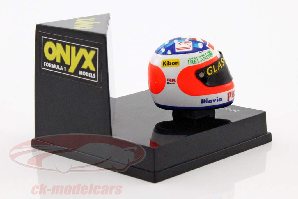 Rubens Barrichello fórmula 1 capacete 1:12 Onyx