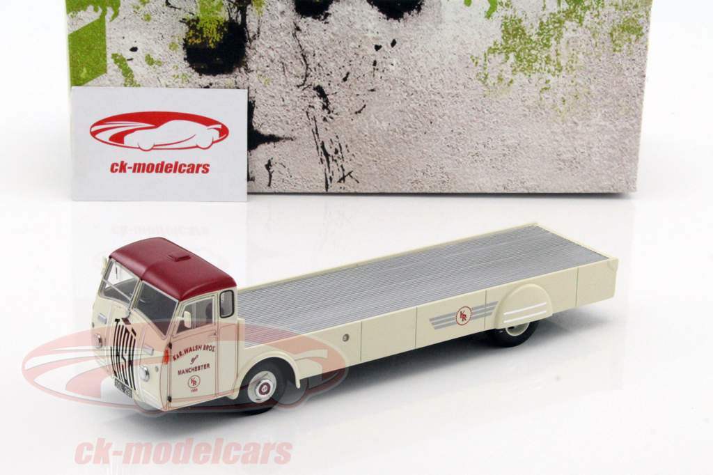 Jensen Freighter Opførselsår 1955 creme / rød 1:43 AutoCult
