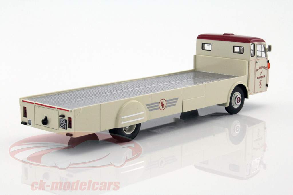 Jensen Freighter Opførselsår 1955 creme / rød 1:43 AutoCult