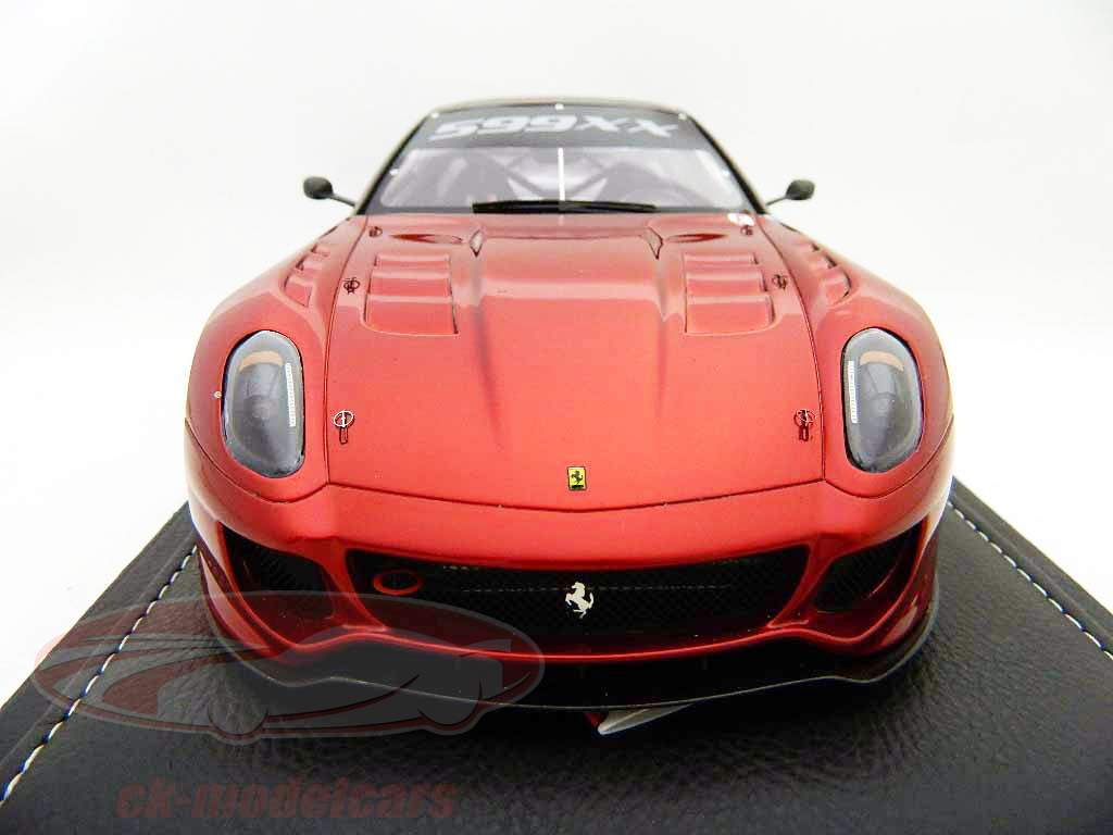 BBR Models 1:18 Ferrari 599 XX Race Version 2009 red