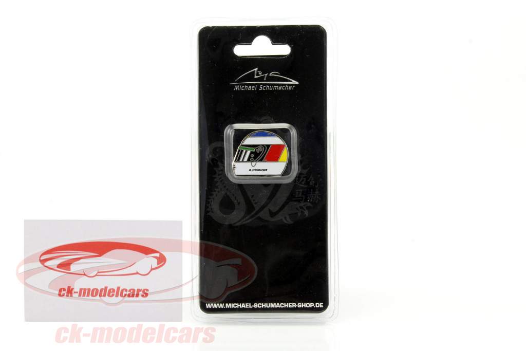 Michael Schumacher helm Pin 1 overwinning spa GP formule 1 1992