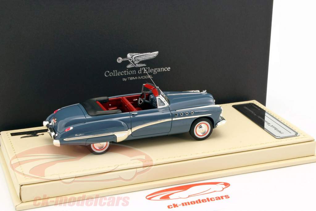 Buick Roadmaster Convertible 建造年份 1949 蓝 1:43 TrueScale