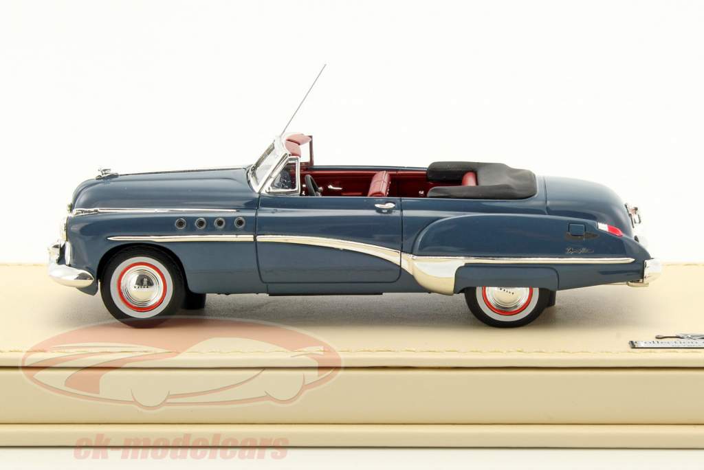 Buick Roadmaster Convertible ano de construção 1949 azul 1:43 TrueScale