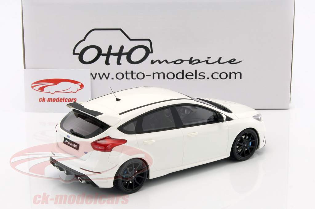 Ford Focus RS année de construction 2016 blanc 1:18 OttOmobile