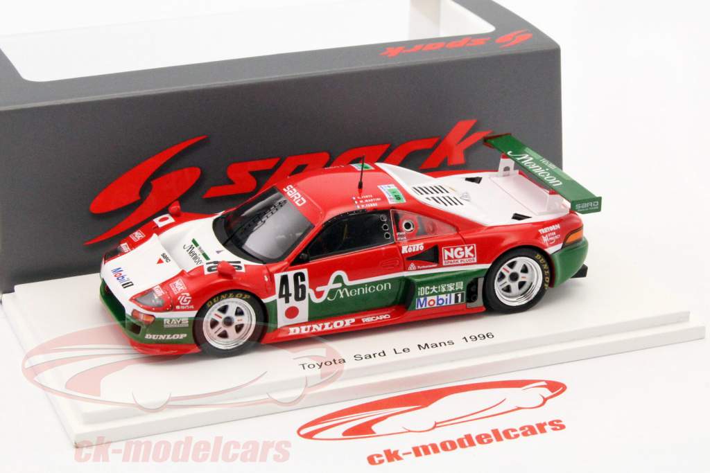 SPARK 1/43 トヨタ Sard サード ルマン 1996 Spark 1:43 Toyota Sard MC8-R #46 24h LeMans 1996 Ferte