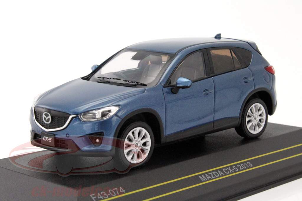 Mazda CX-5 año de construcción 2013 azul 1:43 First43 Models