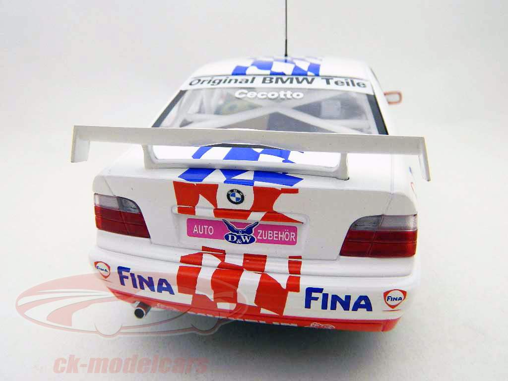 自動車 BMW 320i STW '98 Winner J. Cecotto UT-Models 1:18 J. Cecotto BMW 320i #9 STW Cup 1998 UT MODELS