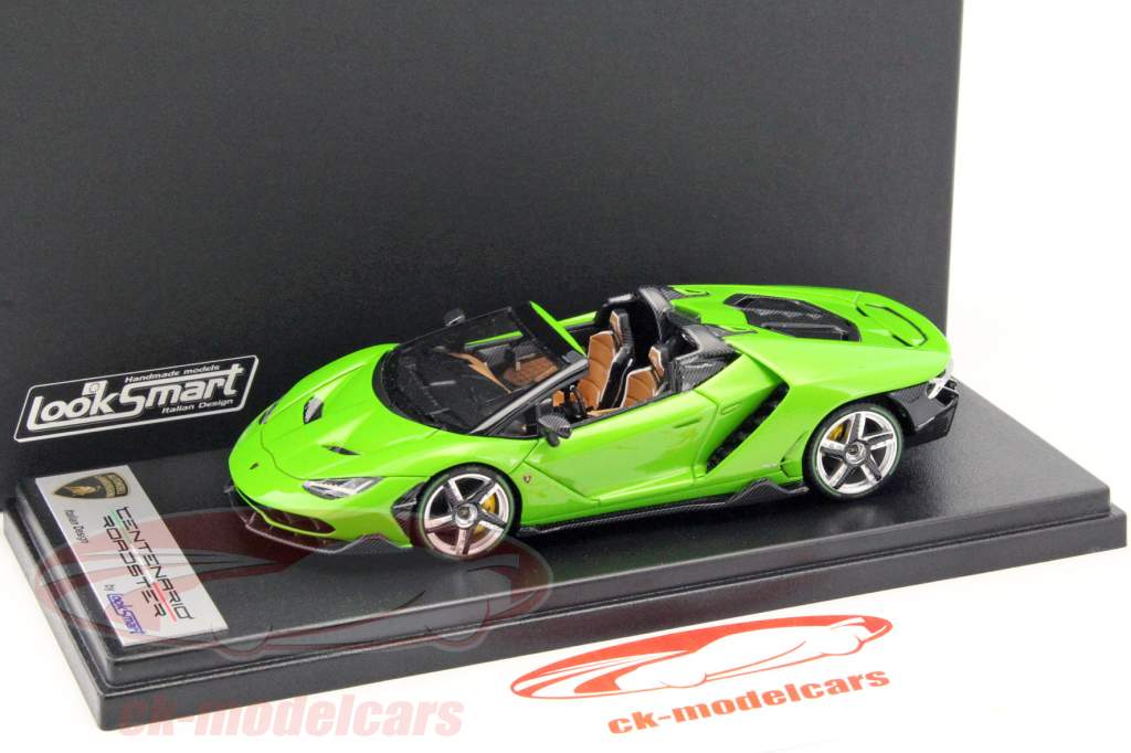 Lamborghini Centenario Roadster グリーン 1:43 LookSmart