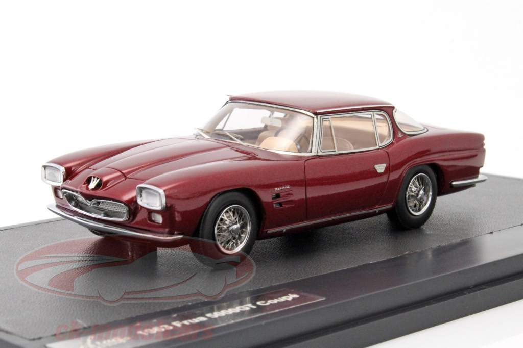 Maserati Frua 5000 GT Coupe Baujahr 1963 rot metallic 1:43 Matrix