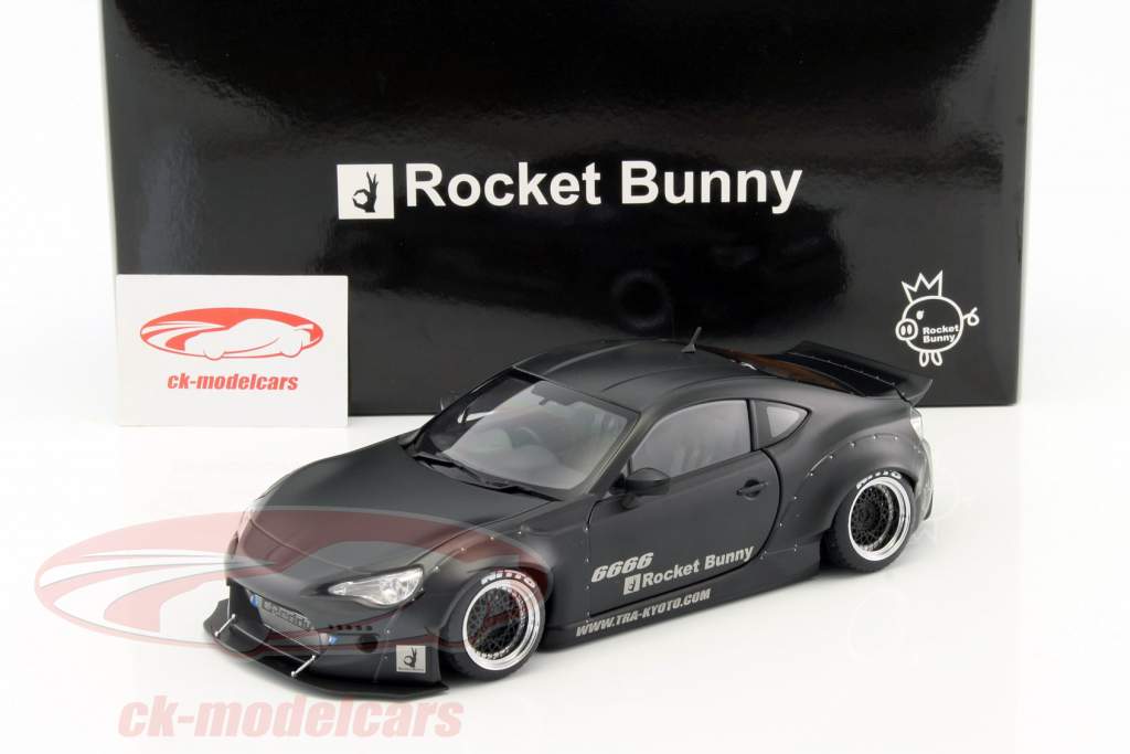 Rocket Bunny Toyota 86 matt schwarz 1:18 AUTOart