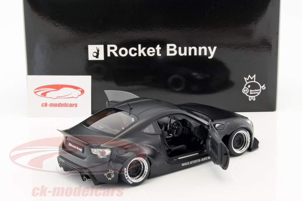 Rocket Bunny Toyota 86 matt schwarz 1:18 AUTOart