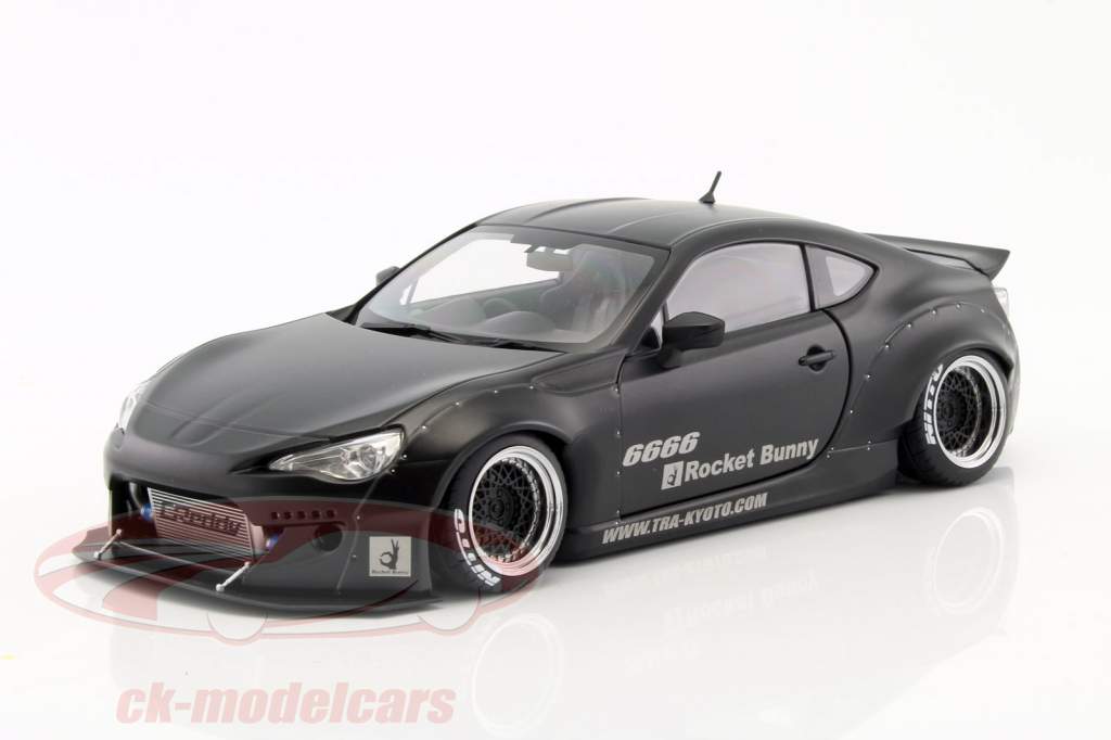Rocket Bunny Toyota 86 måtte sort 1:18 AUTOart