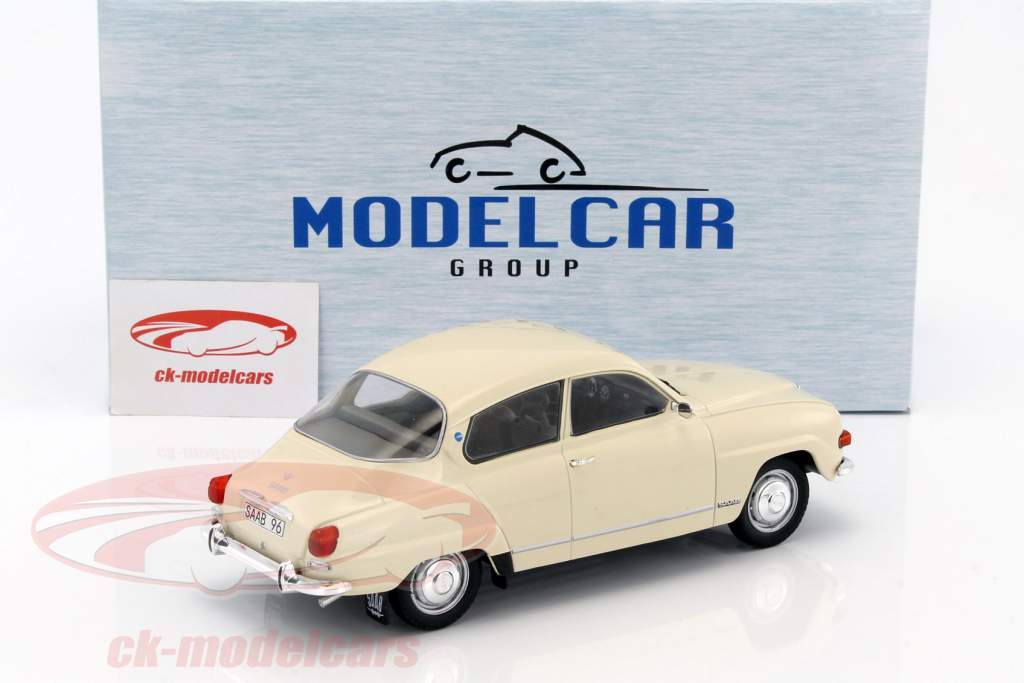 Saab 96 V4 creme 1:18 Model Car Group