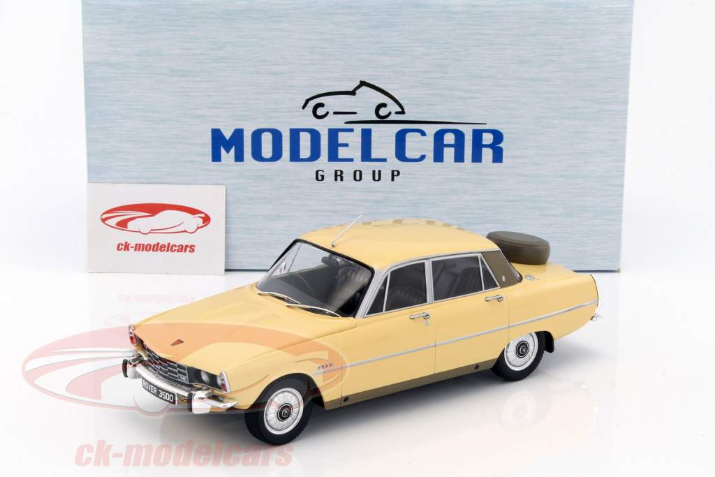 Rover 3500 V8 RHD beige 1:18 ModelCar Group