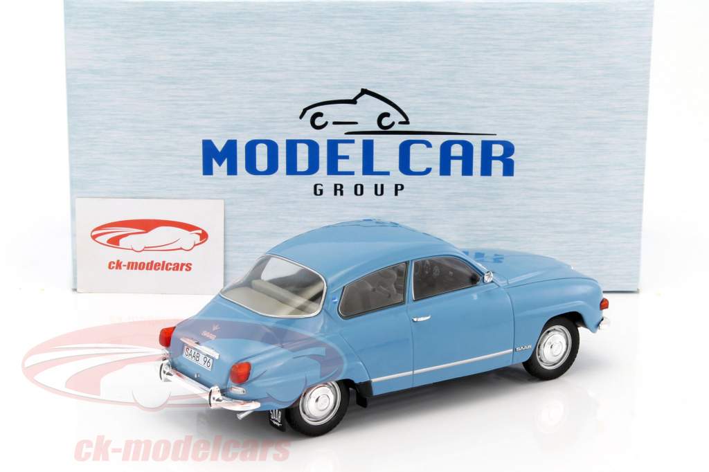Saab 96 V4 bleu 1:18 ModelCar Group