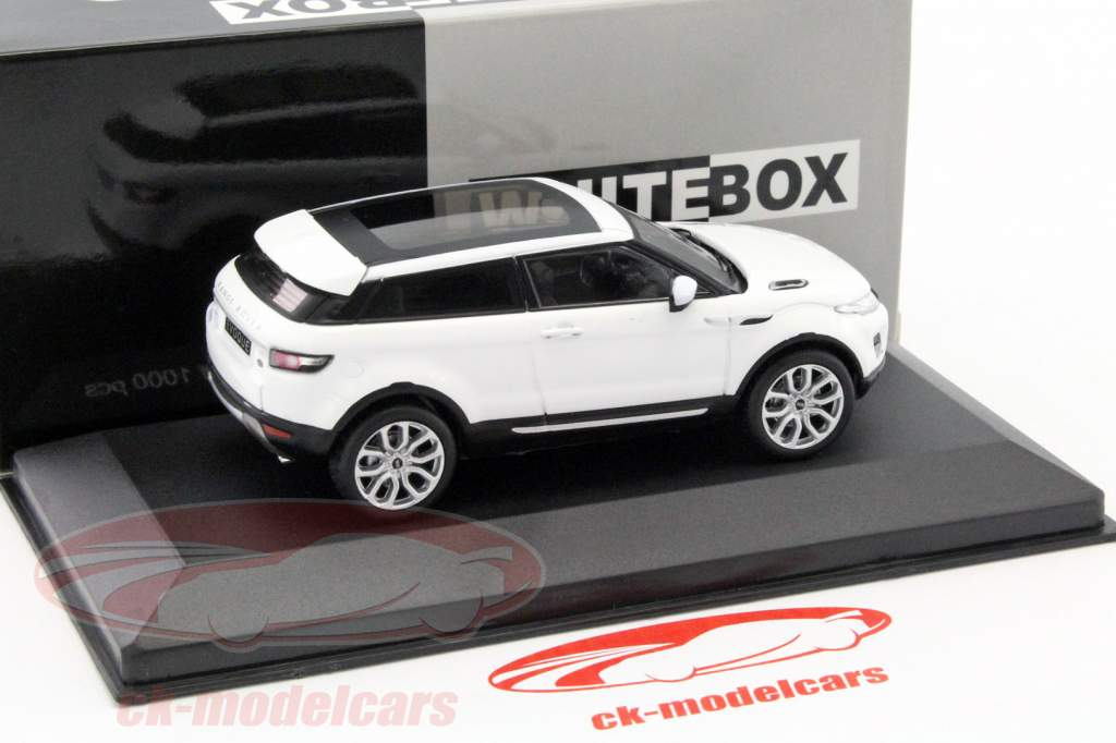 Land Rover Range Rover Evoque Coupe 年 2011 白 1:43 WhiteBox