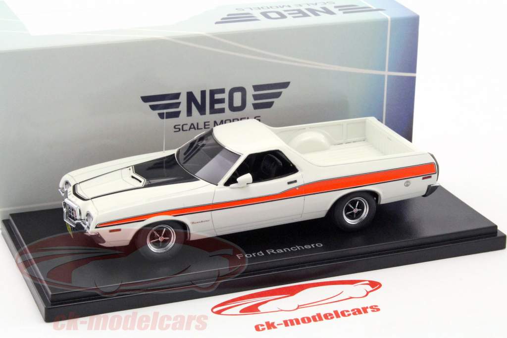 Ford Ranchero GT 白 / 橙 1:43 Neo