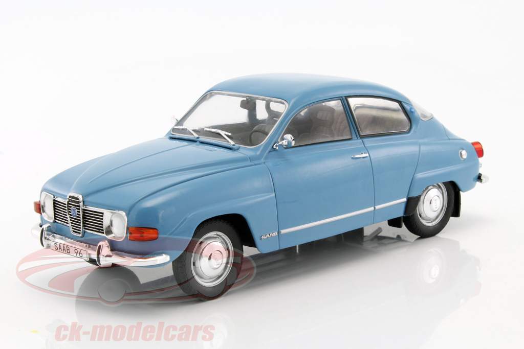 Saab 96 V4 blau 1:18 ModelCar Group