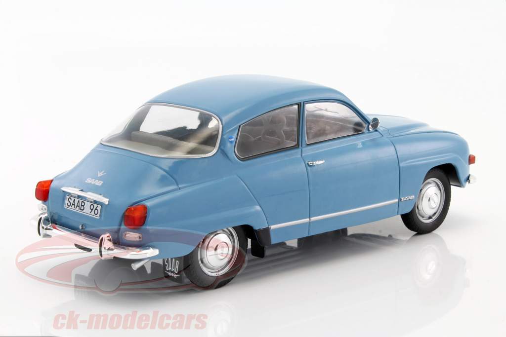 Saab 96 V4 blau 1:18 ModelCar Group