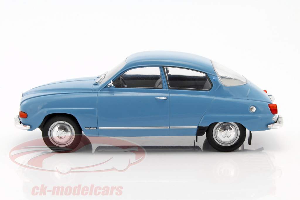 Saab 96 V4 azul 1:18 ModelCar Group
