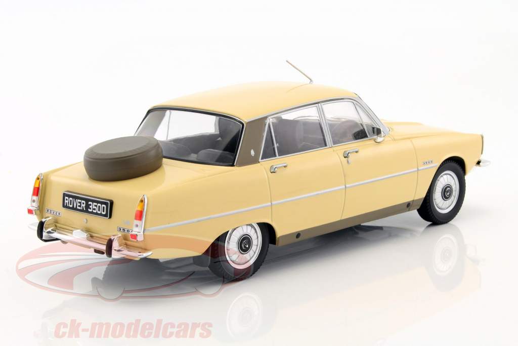 Rover 3500 V8 RHD beige 1:18 ModelCar Group