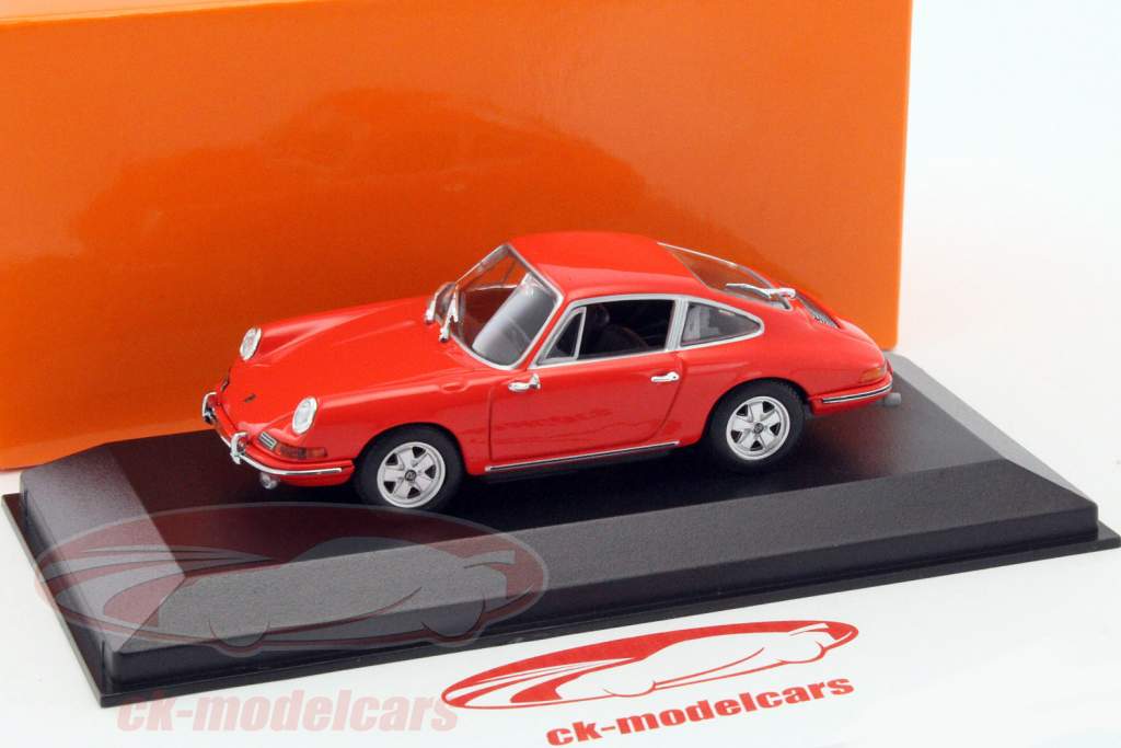 Porsche 911 año de construcción 1964 naranja 1:43 Minichamps