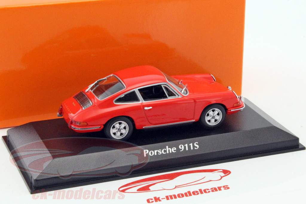Porsche 911 año de construcción 1964 naranja 1:43 Minichamps