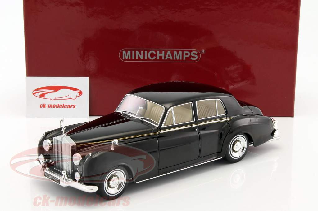 Rolls Royce Silver Cloud II 建造年份 1954 黑 1:18 Minichamps