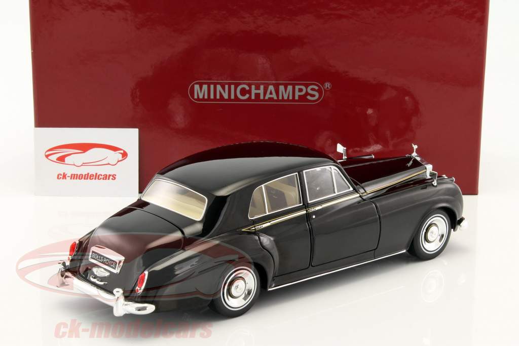 Rolls Royce Silver Cloud II 建造年份 1954 黑 1:18 Minichamps