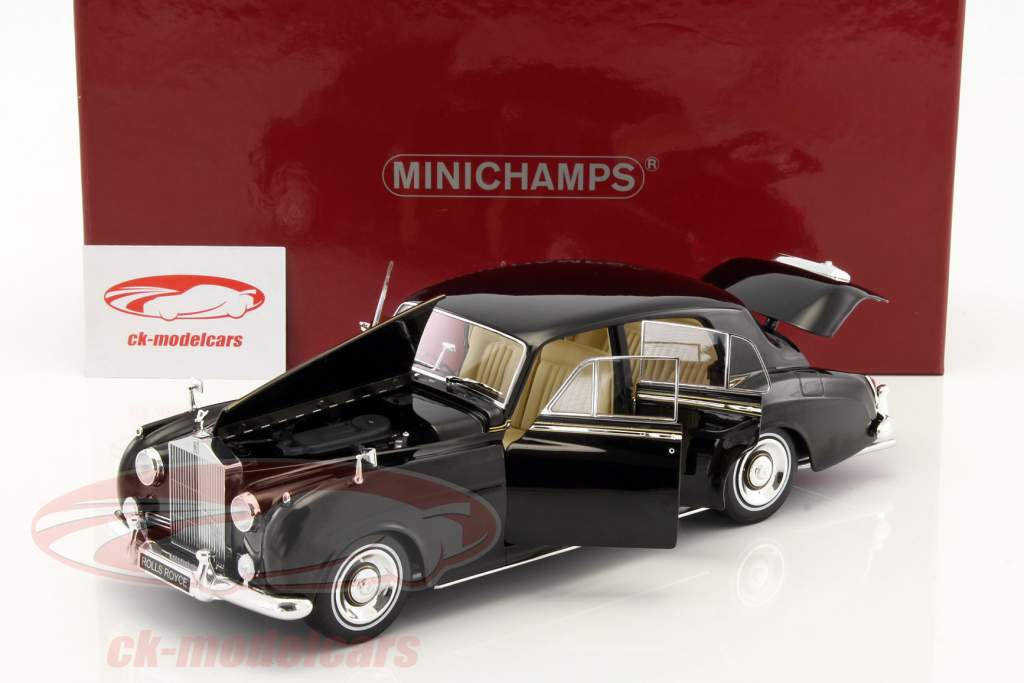 Rolls Royce Silver Cloud II Opførselsår 1954 sort 1:18 Minichamps