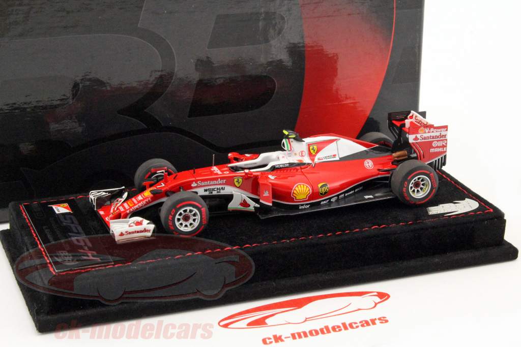 BBR Models 1:43 Kimi Räikkönen Ferrari SF16-H #7 Australia
