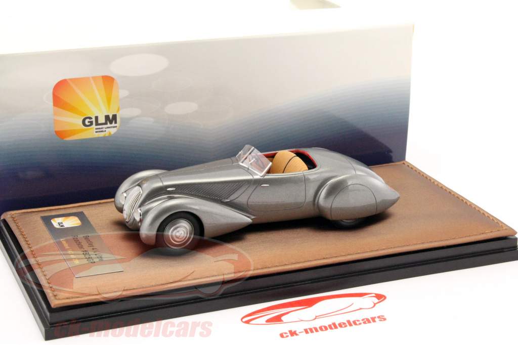 Bentley 4,25 Litre Roadster (open) grau metallic 1:43 GLM