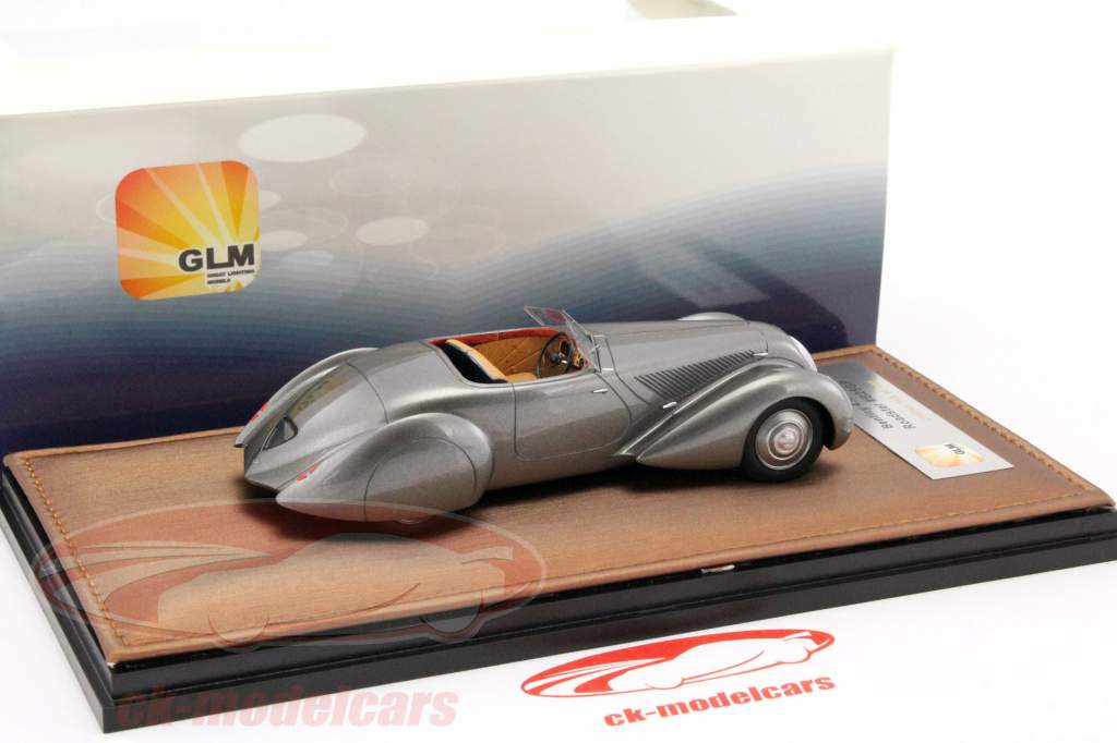 Bentley 4,25 Litre Roadster (open) grau metallic 1:43 GLM