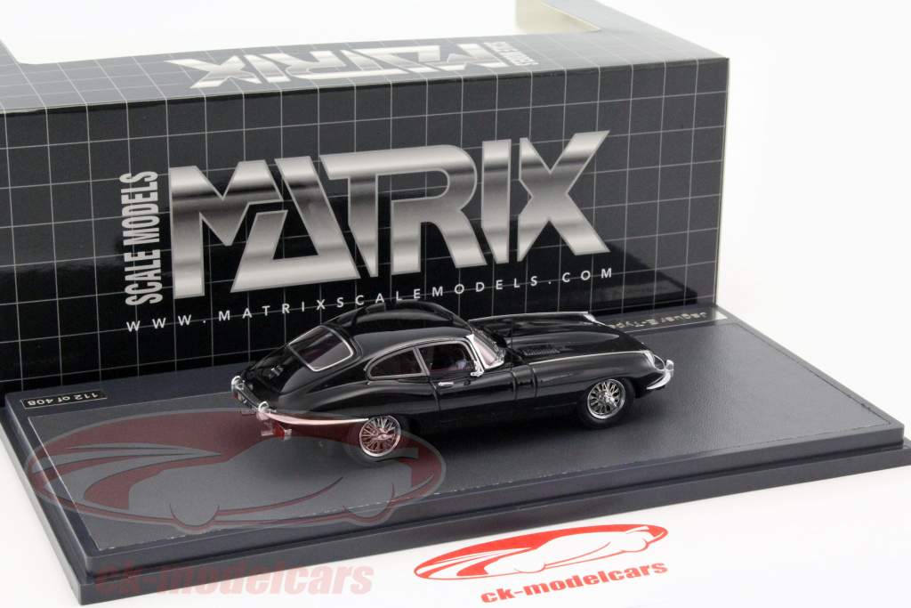 Jaguar E-Type Series II Coupe nero 1:43 Matrix