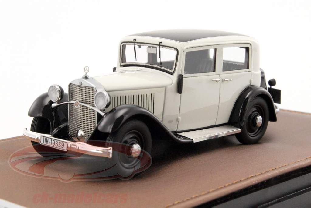 Mercedes-Benz 170 W15 Limousine année 1935 blanc / noir 1:43 GLM