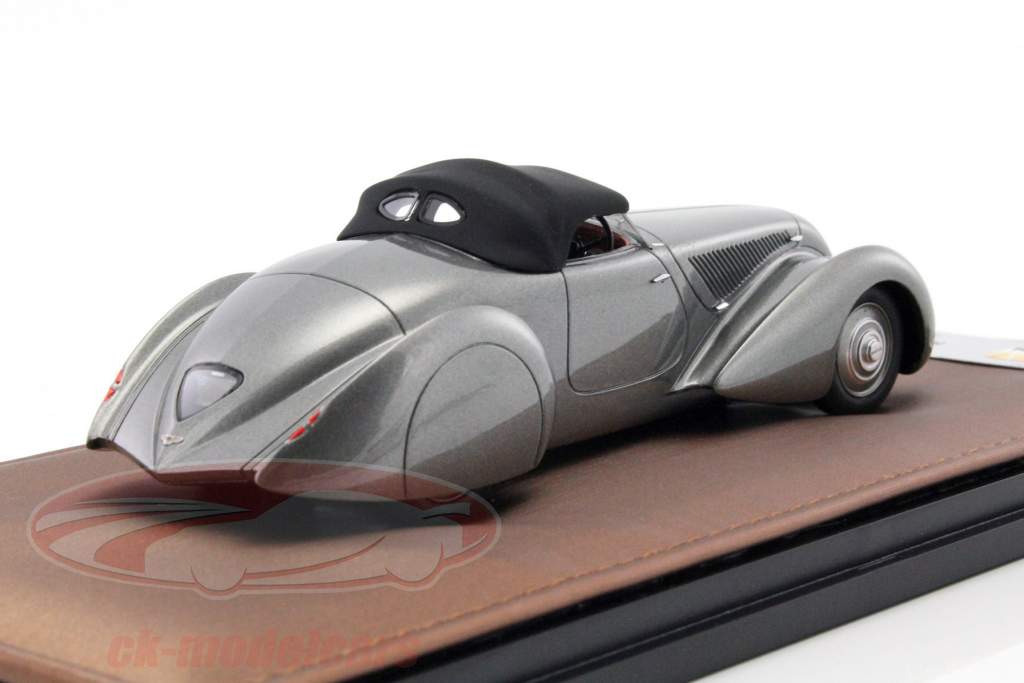 Bentley 4,25 Litre Roadster (closed) серый металлический 1:43 GLM