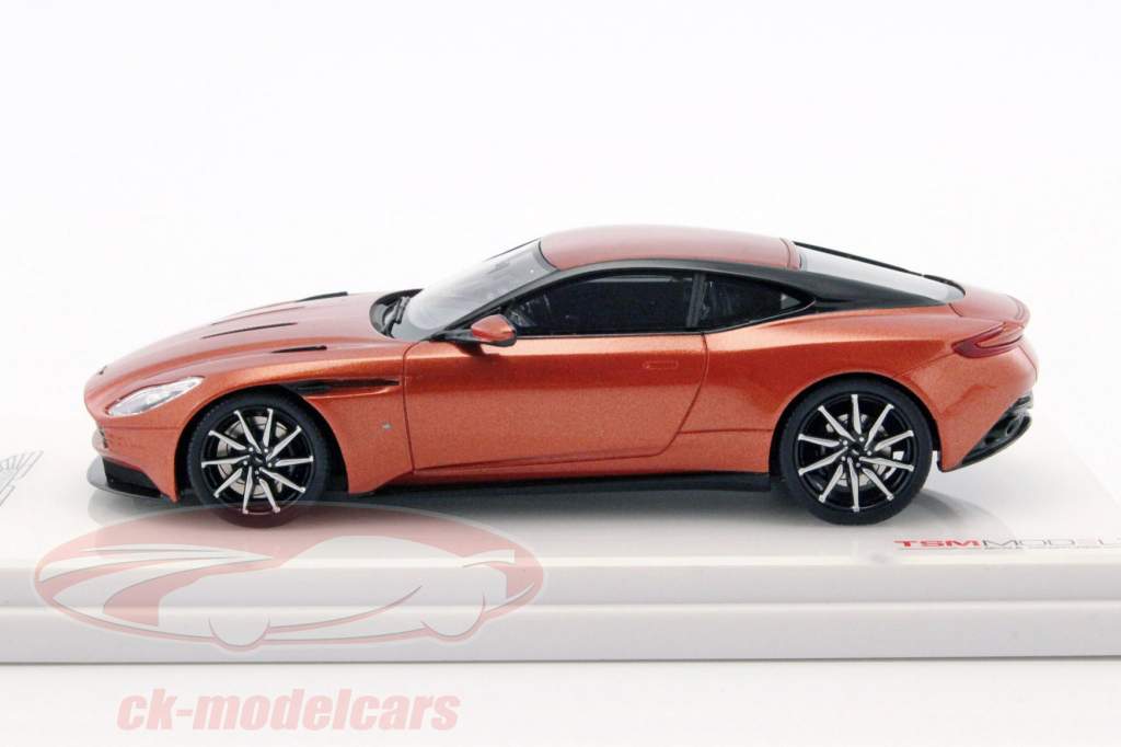 Aston Martin DB11 year 2017 cinnabar orange 1:43 TrueScale