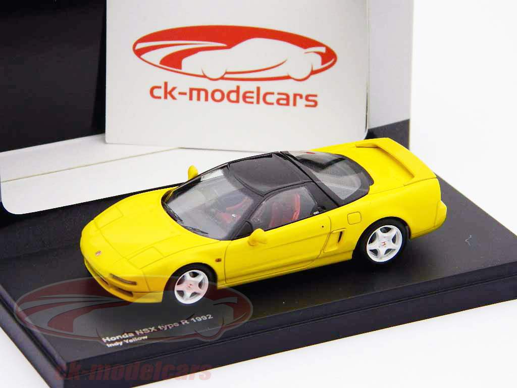 Kyosho 1:43 ホンダNSXタイプRのBJ。 1992インディイエロー/黄