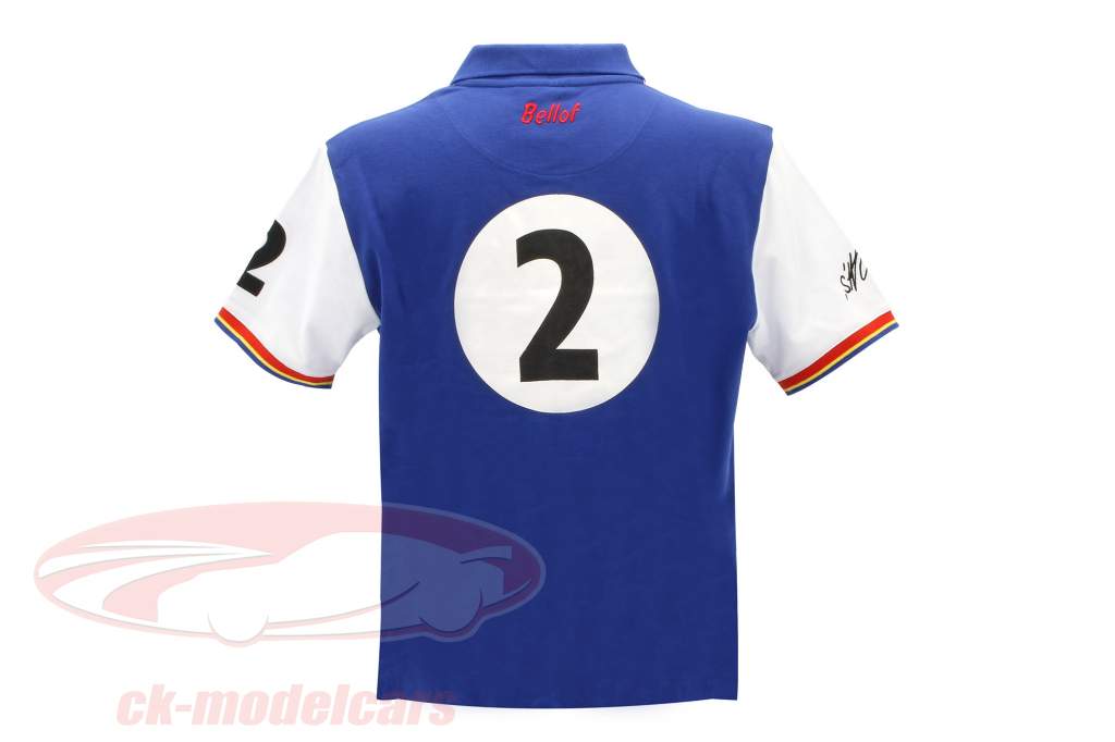 Stefan Bellof polo opnemen lap 6:11.13 min blauw / wit 