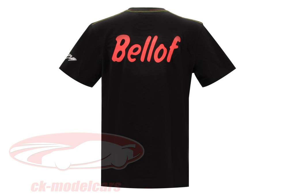 Stefan Bellof Camiseta capacete Classic Line preto / vermelho