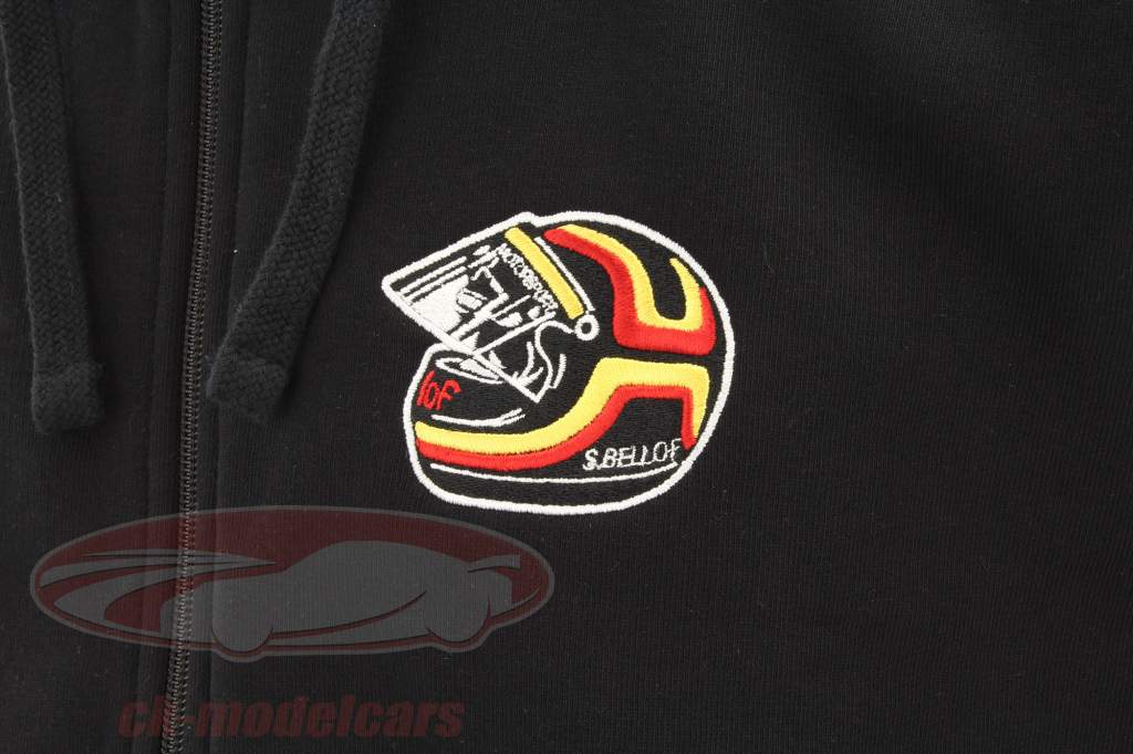 Stefan Bellof sudore giacca casco Classic Line nero / rosso / giallo
