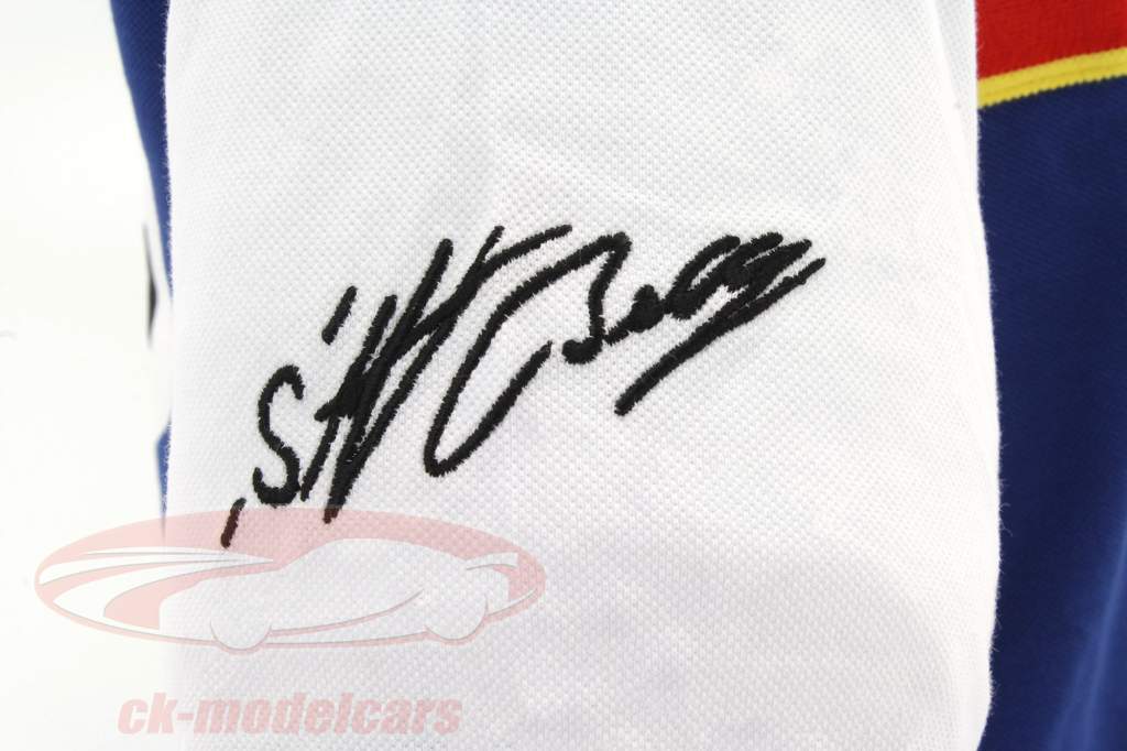 Stefan Bellof polo opnemen lap 6:11.13 min blauw / wit 