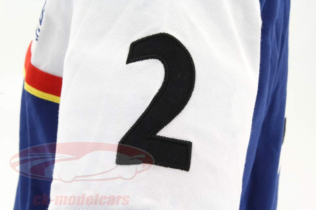 Stefan Bellof polo opnemen lap 6:11.13 min blauw / wit 