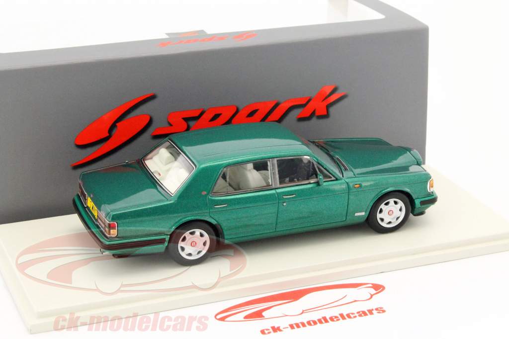 Bentley Turbo S Bouwjaar 1994 groen 1:43 Spark