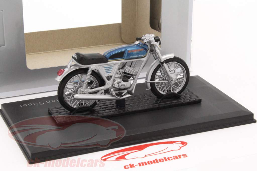 Gitane Testi champion super année 1973 argent / bleu 1:18 Norev