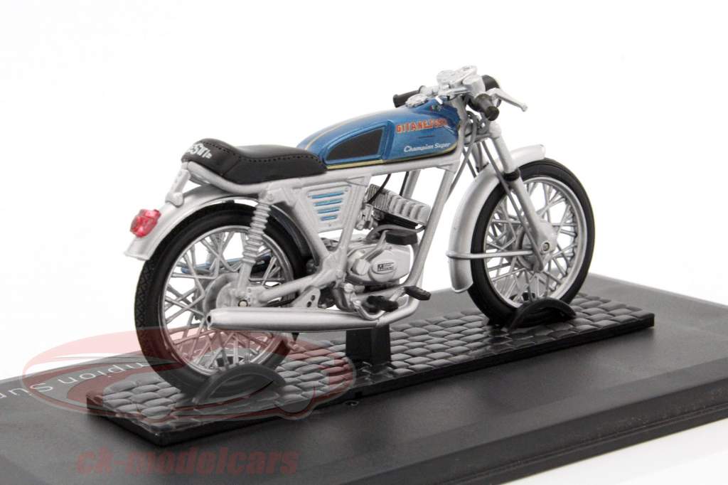 Gitane Testi campione eccellente anno 1973 argento / blu 1:18 Norev