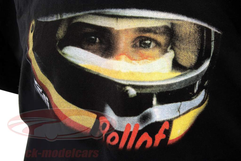 Stefan Bellof Camiseta capacete Classic Line preto / vermelho