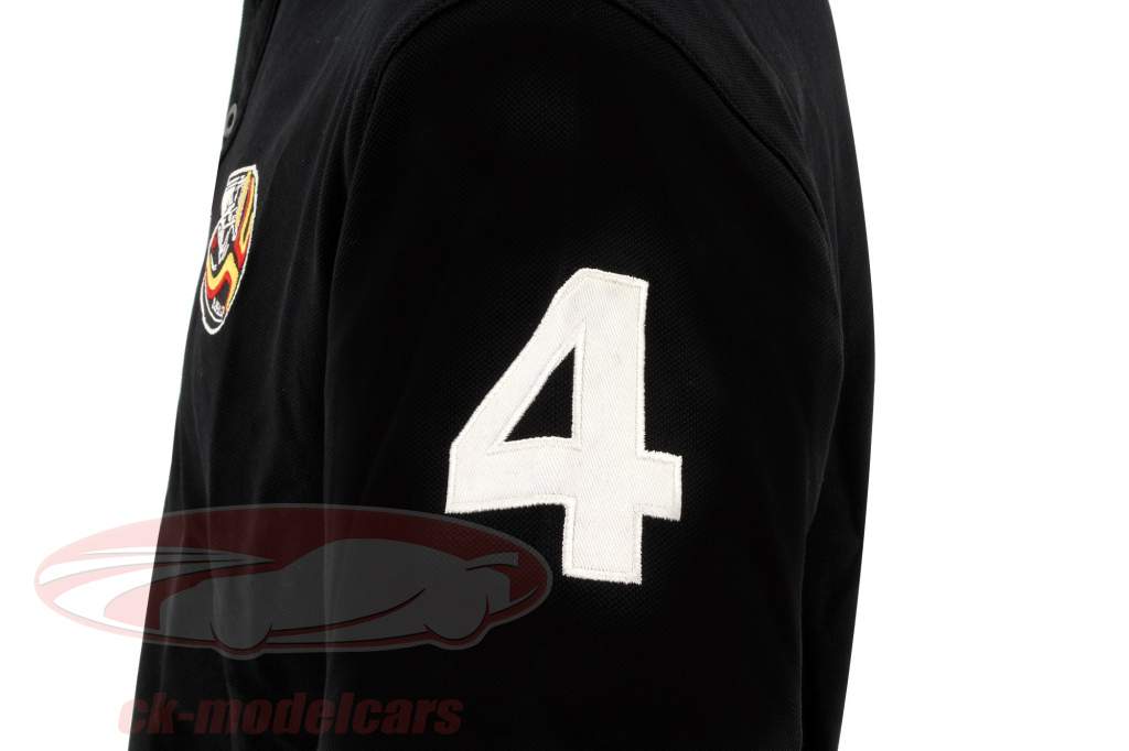 Stefan Bellof Polo Shirt helmet Classic Line black