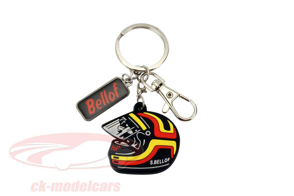 Stefan Bellof key Chain helm rood / geel / zwart